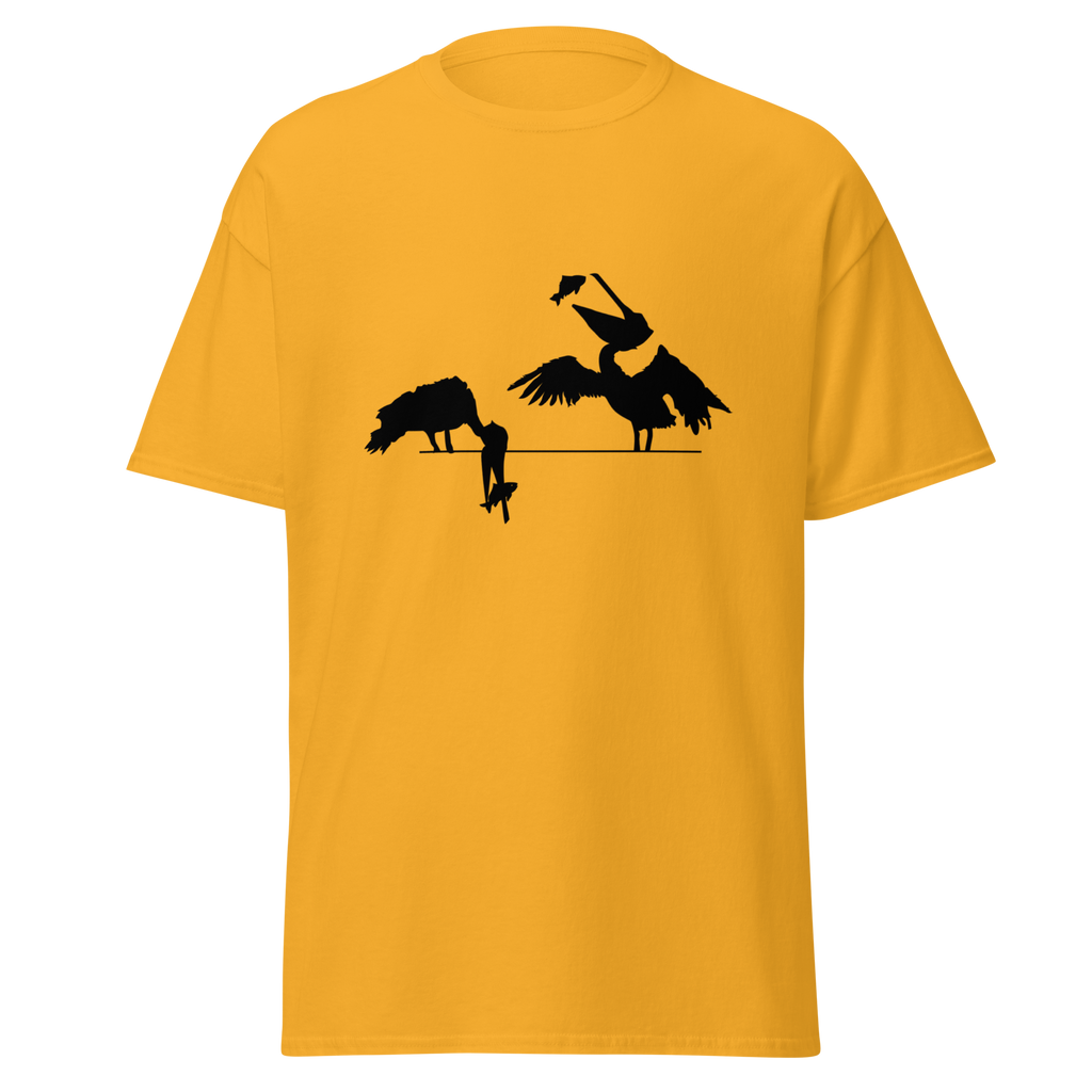 Pelican T Shirt - Gold
