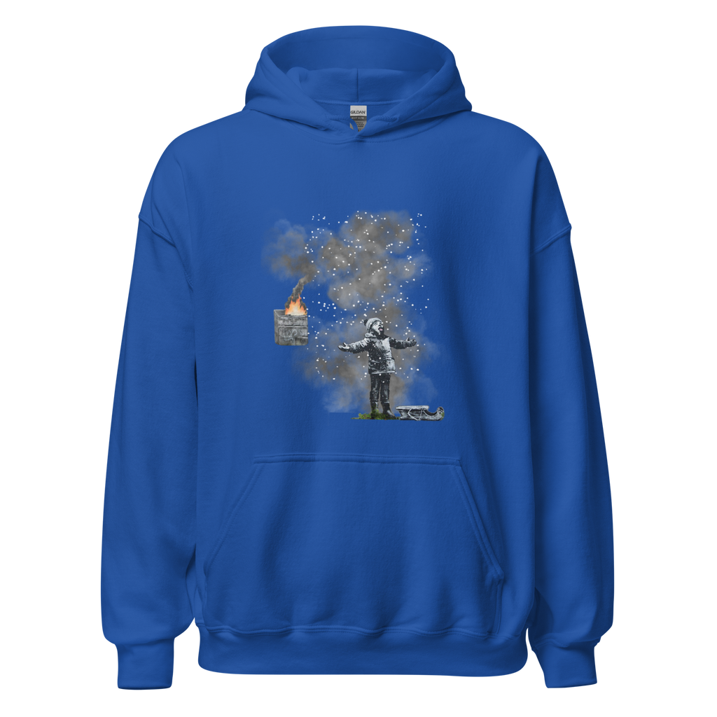 Port Talbot Seasons Greetings Hoodie - Royal Blue