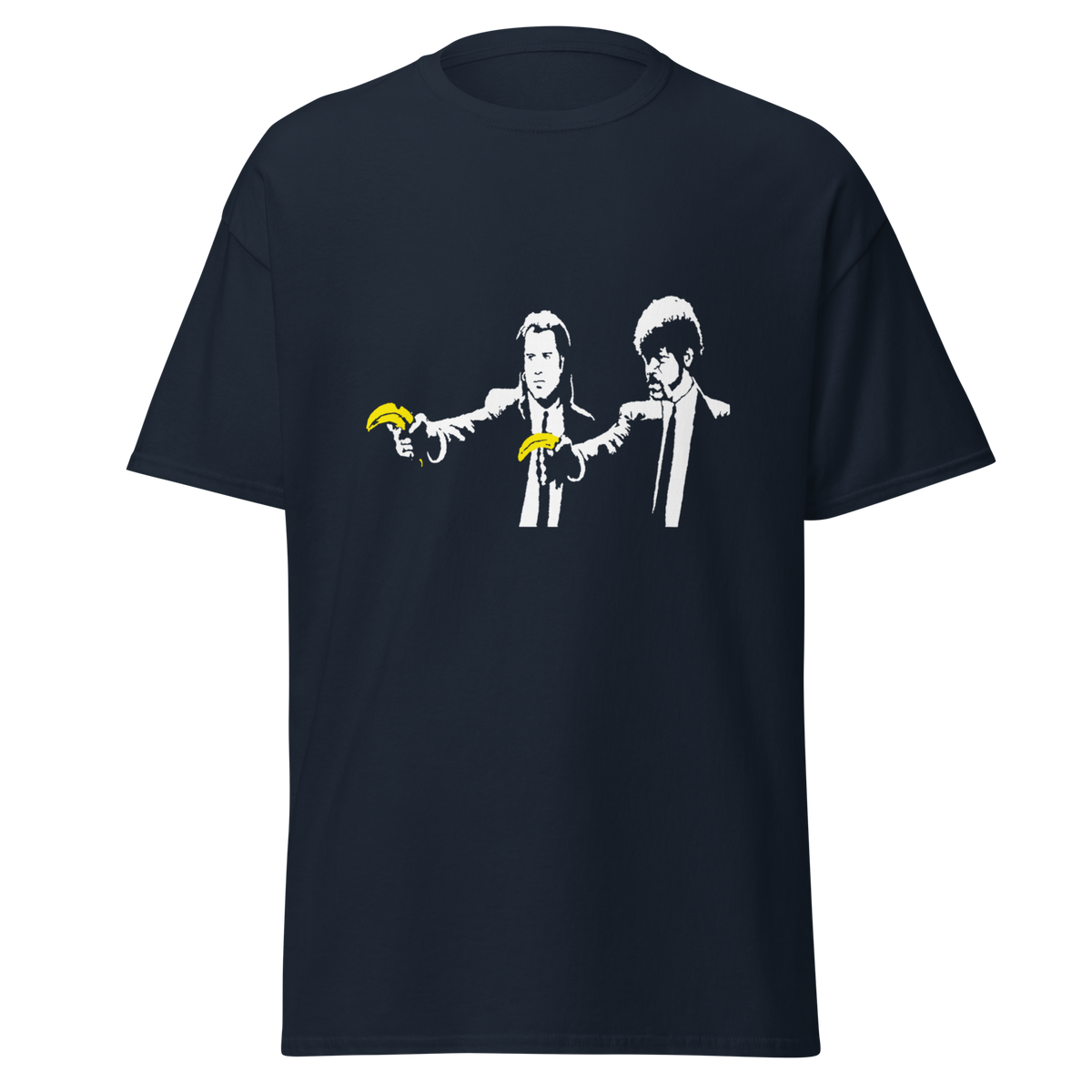 Pulp Fiction T Shirt - Navy Blue