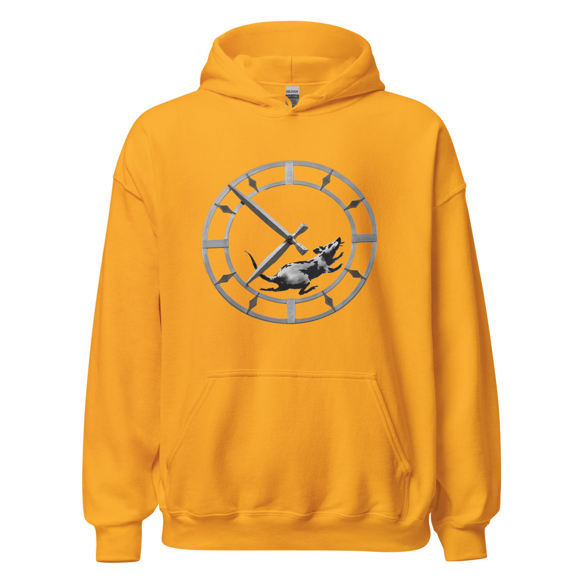 Rat Against Time Hoodie - Yellow