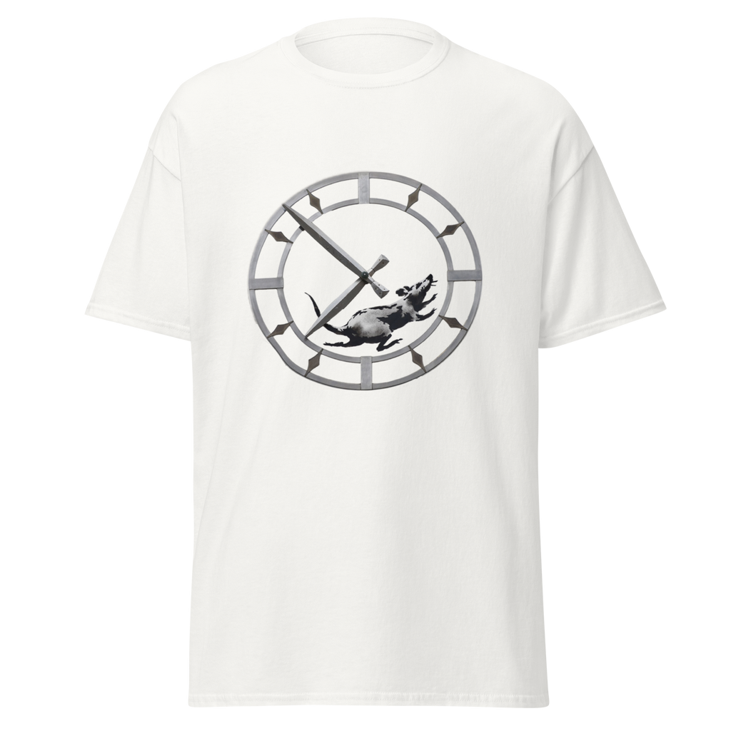 Rat against time T Shirt - White