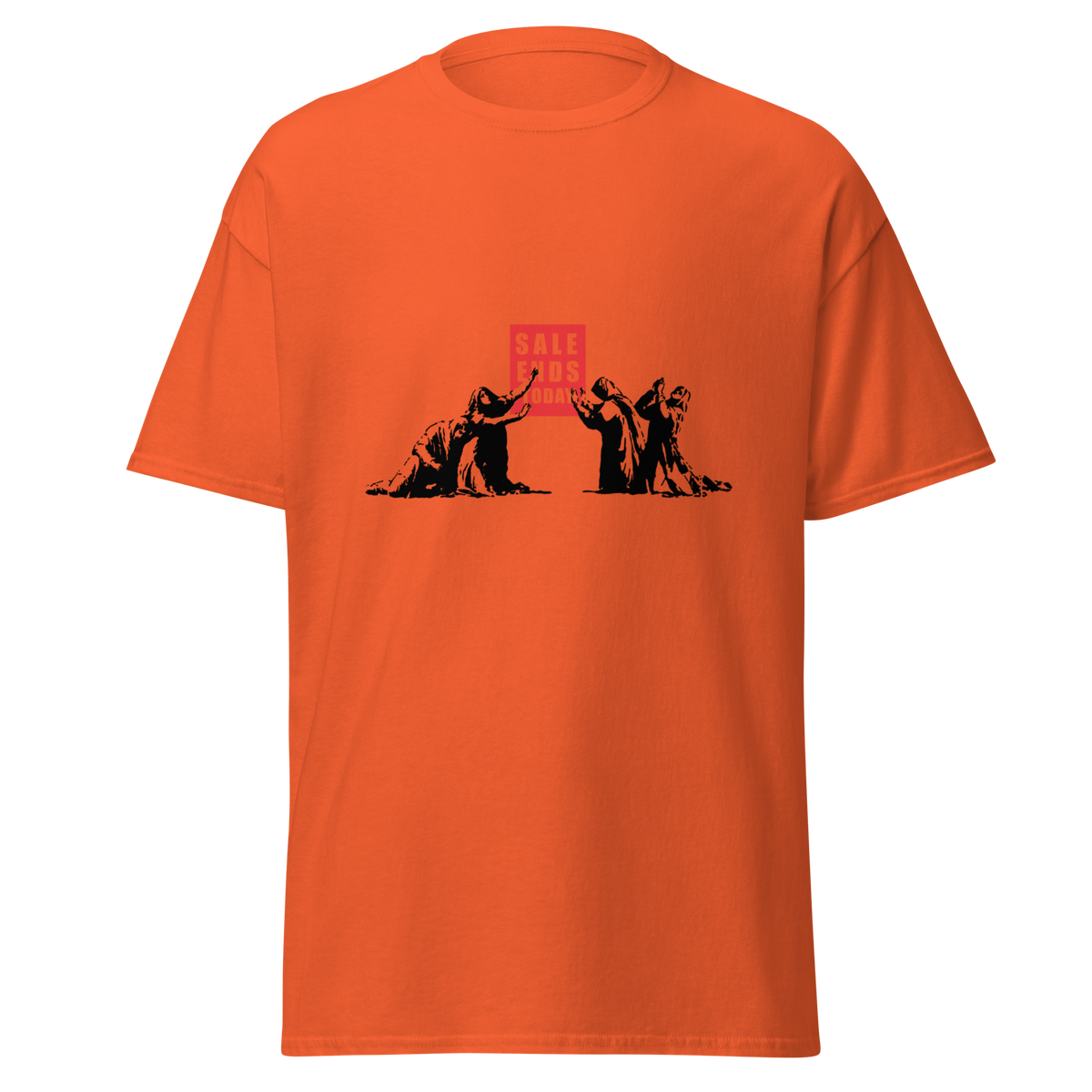 Sale Ends Today T Shirt - Orange