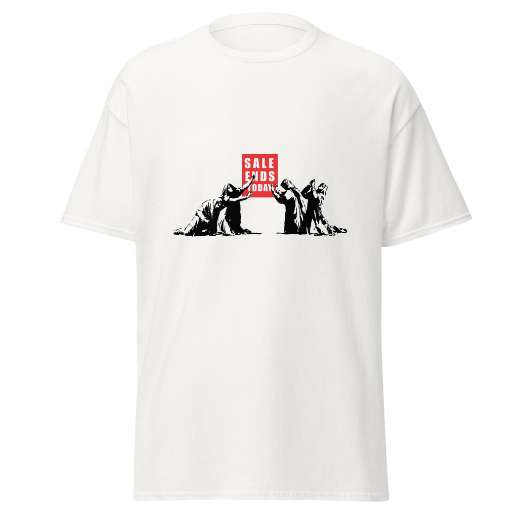 Sale Ends Today T Shirt - White