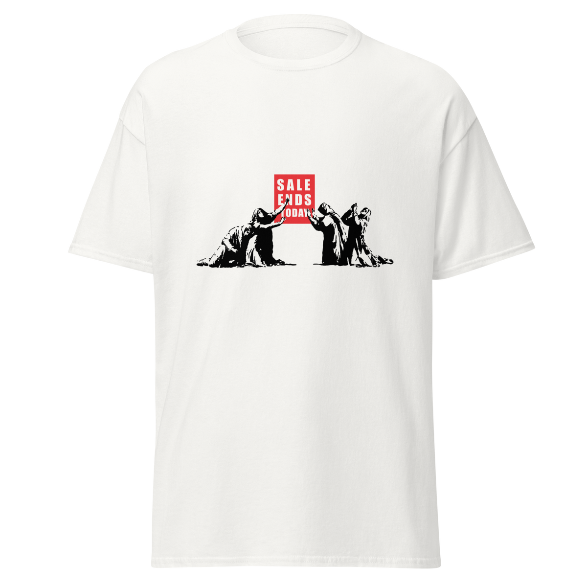 Sale Ends Today T Shirt - White