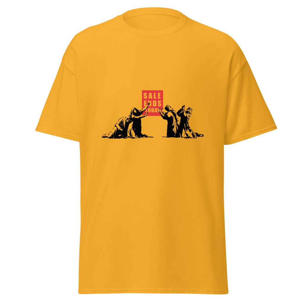 Sale Ends Today T Shirt - Yellow