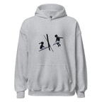 See saw of War Hoodie - Sport Grey