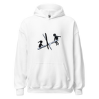 See saw of War Hoodie - White