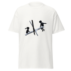See Saw of War T Shirt - White
