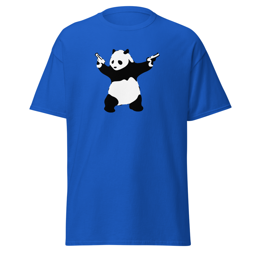 Shooting Panda - Royal Blue
