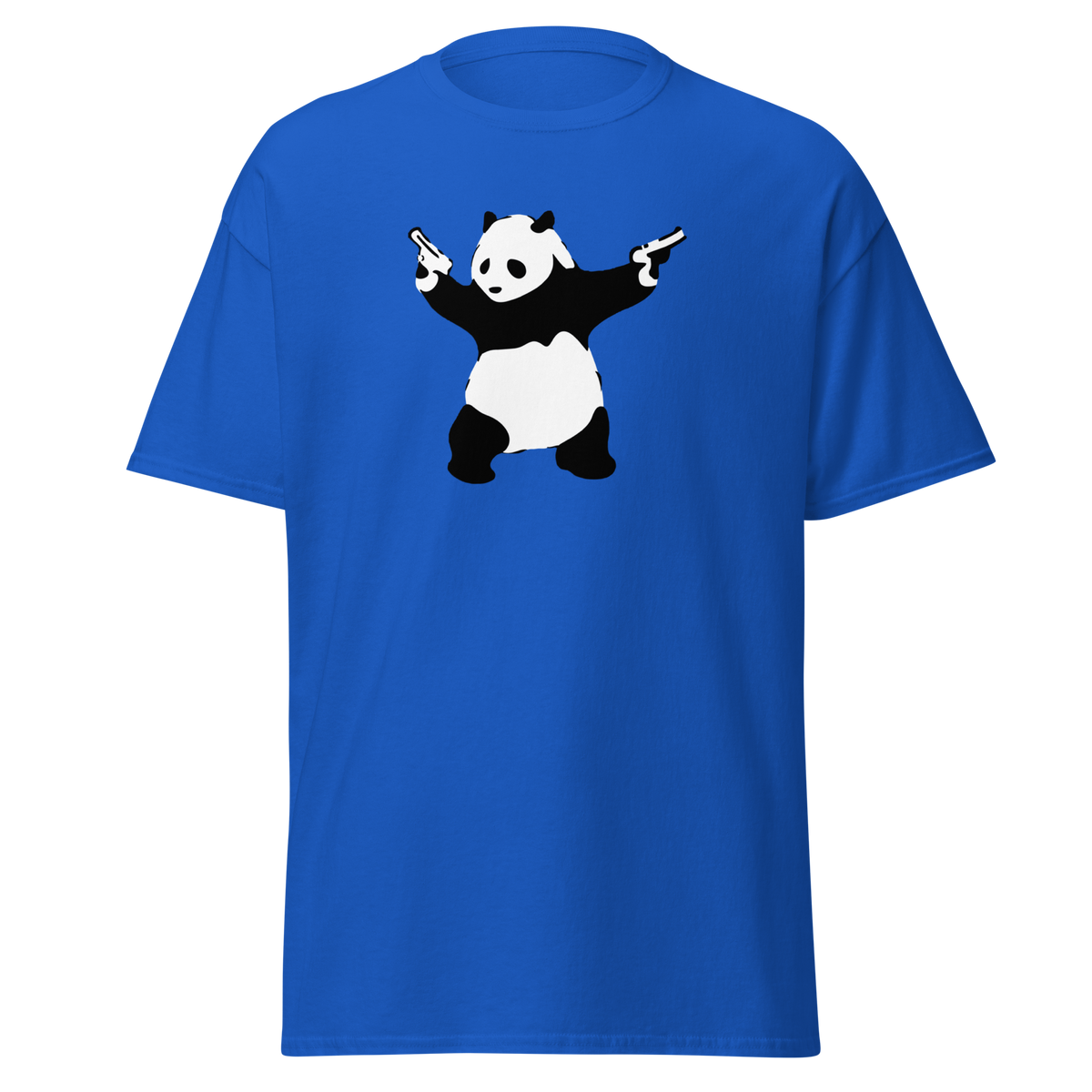 Shooting Panda - Royal Blue