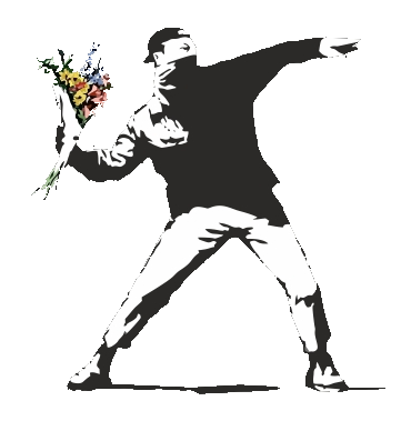 Flower Thrower T Shirt