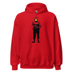 Smiley Soldier Hoodie - Red