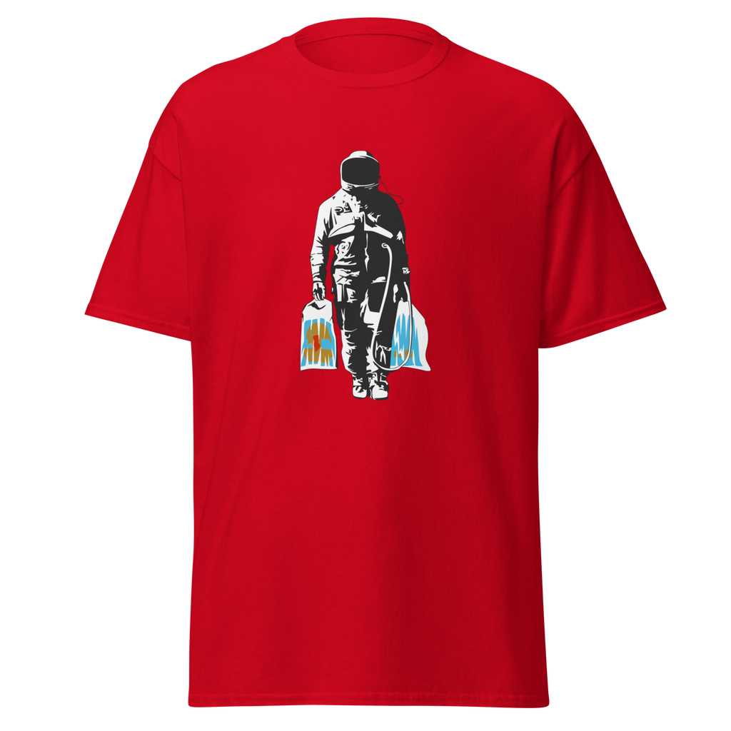 Spaceman Shopping - Red