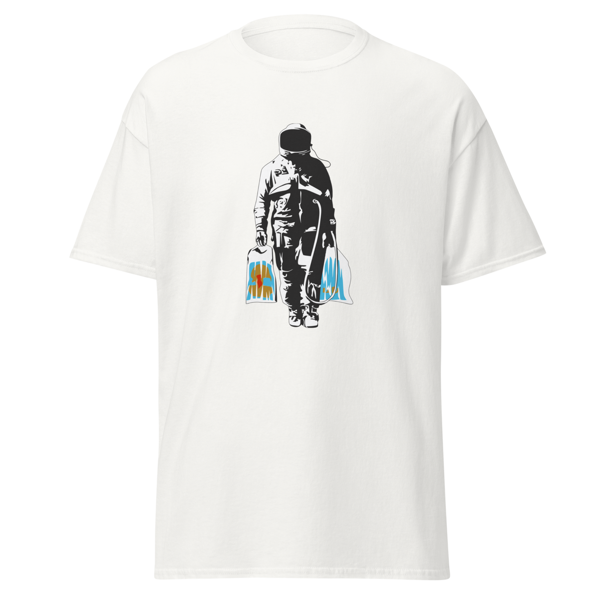 Spaceman Shopping - White