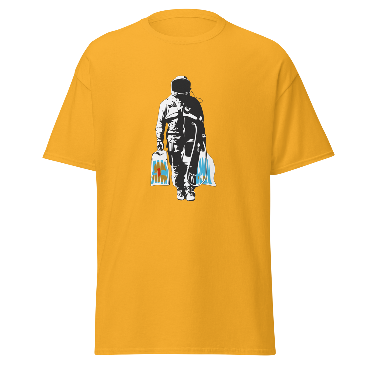 Spaceman Shopping - Yellow