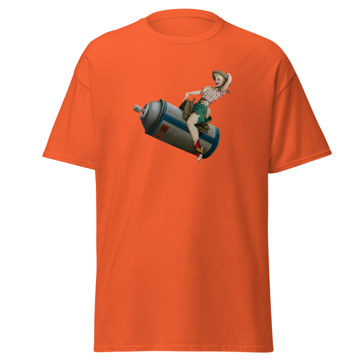 Spray Can Rodeo - Orange
