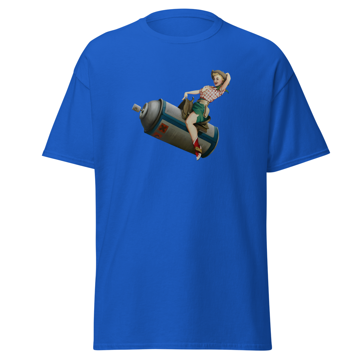Spray Can Rodeo - Royal Blue