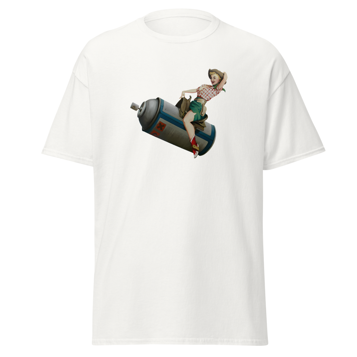 Spray Can Rodeo - White