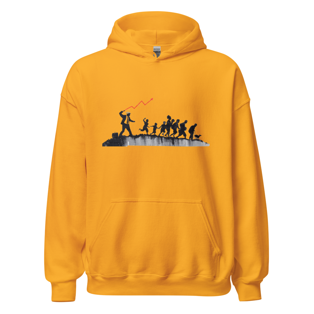 Stock Broker Hoodie - Yellow