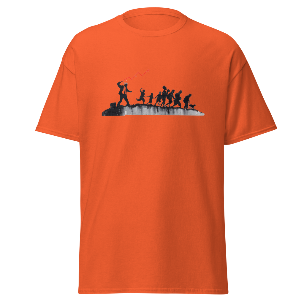 Stock Broker T Shirt - Orange