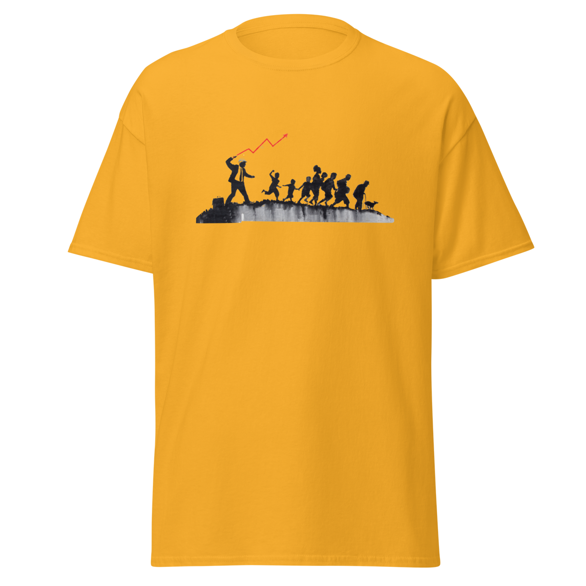 Stock Broker T Shirt - Yellow