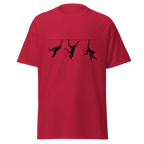 Swinging Monkeys T Shirt - Cardinal