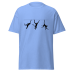 Swinging Monkeys T Shirt - Carolina Blue