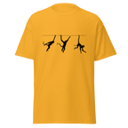 Swinging Monkeys T Shirt - Gold