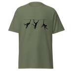 Swinging Monkeys T Shirt - Military Green