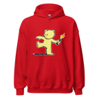 Teddy Bear Bomber Hoodie - Red
