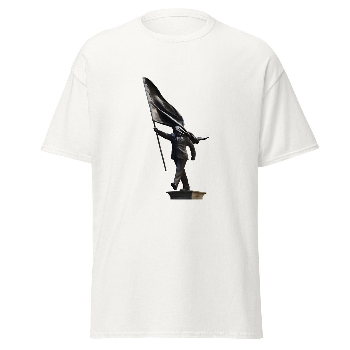 The Blind Patriot - White