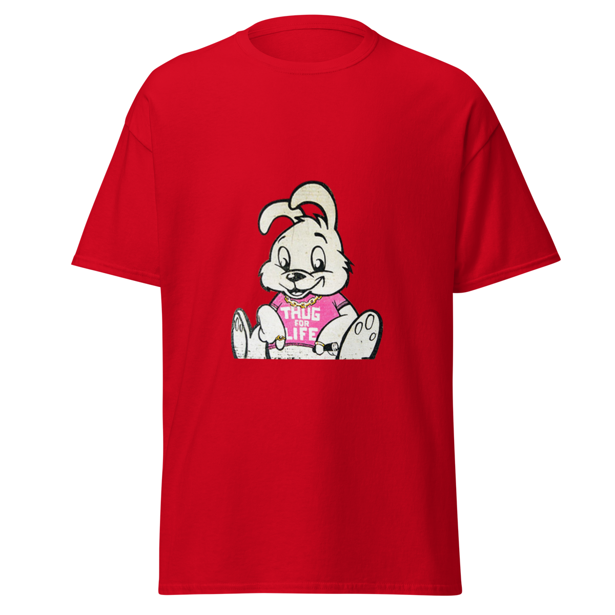 Thug for Life T Shirt - Red