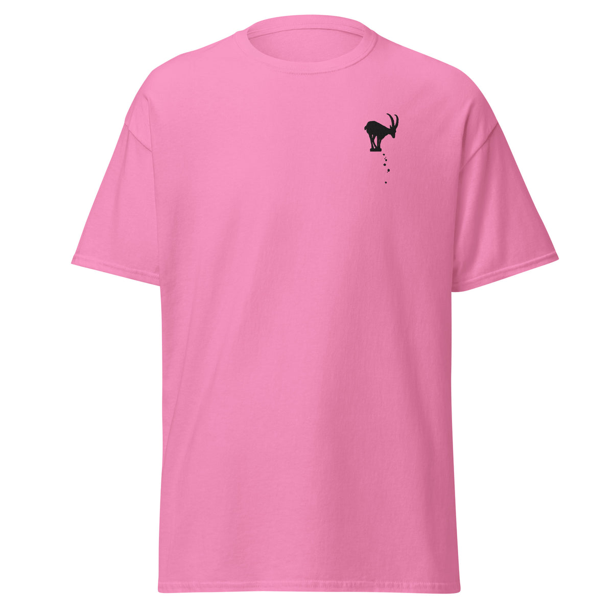 Embroidered Mountain Goat T shirt