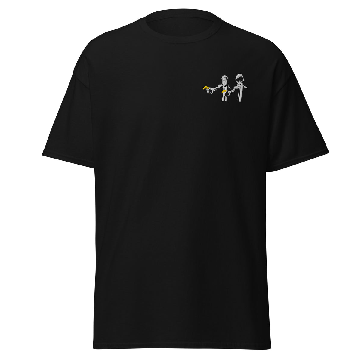 Embroidered Pulp Fiction T Shirt
