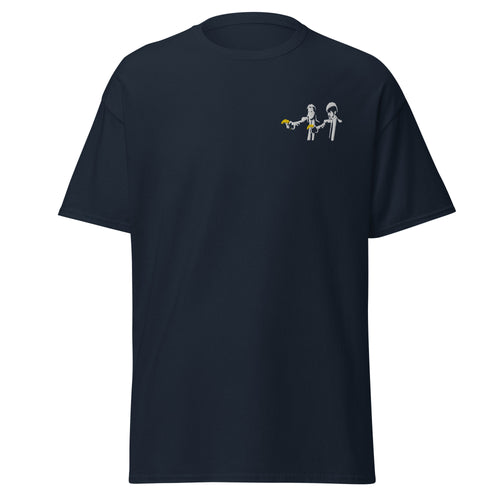 Embroidered Pulp Fiction T Shirt