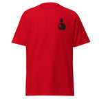 Embroidered Banksy rude copper T shirt