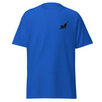 Embroidered Stretching Cat T shirt