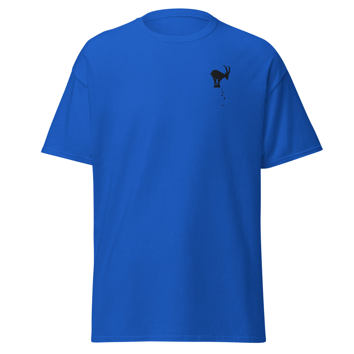 Embroidered Mountain Goat T shirt