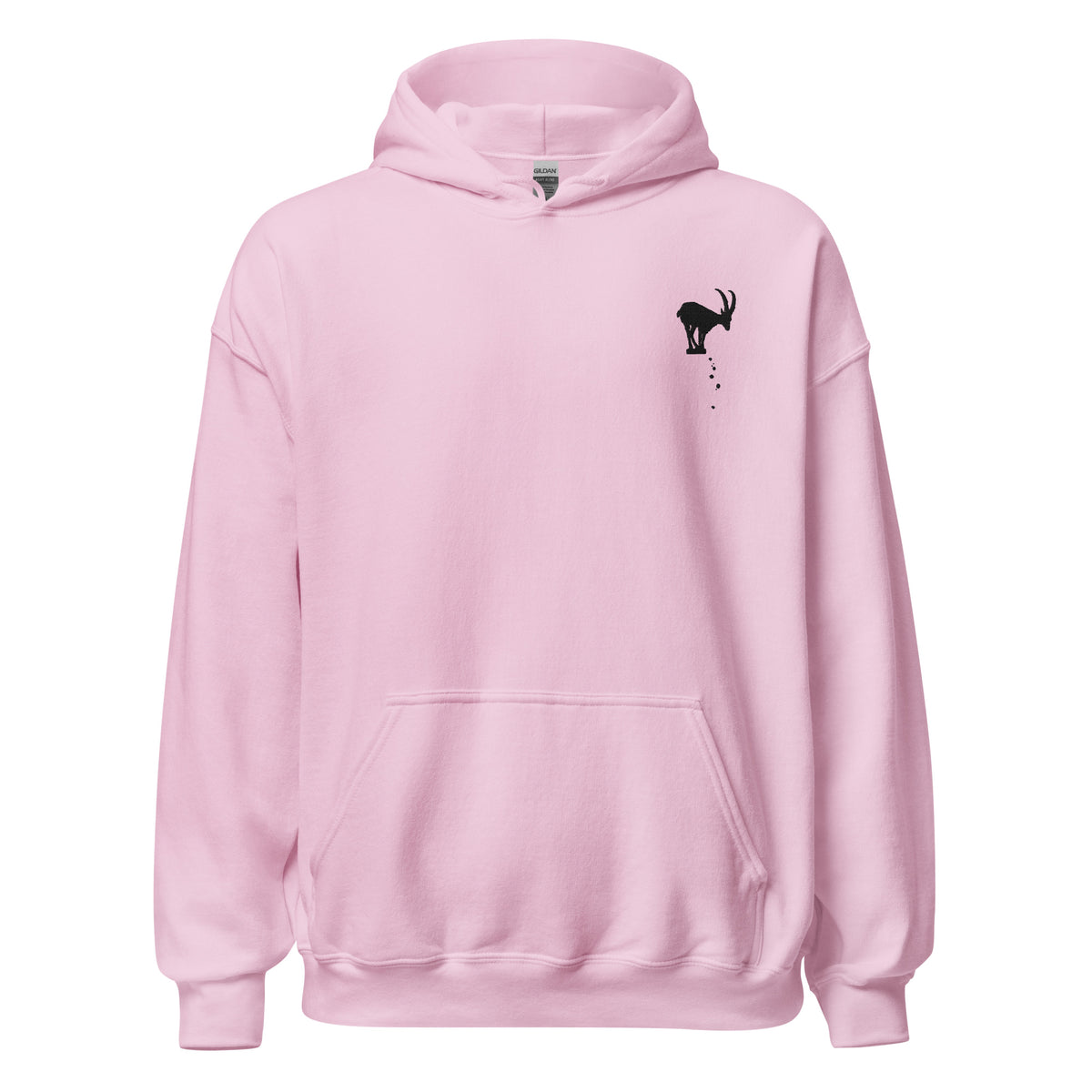 Embroidered Mountain Goat Hoodie