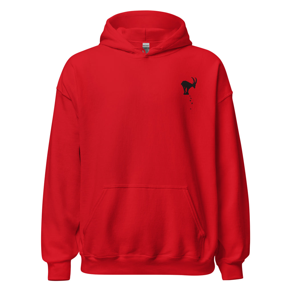 Embroidered Mountain Goat Hoodie