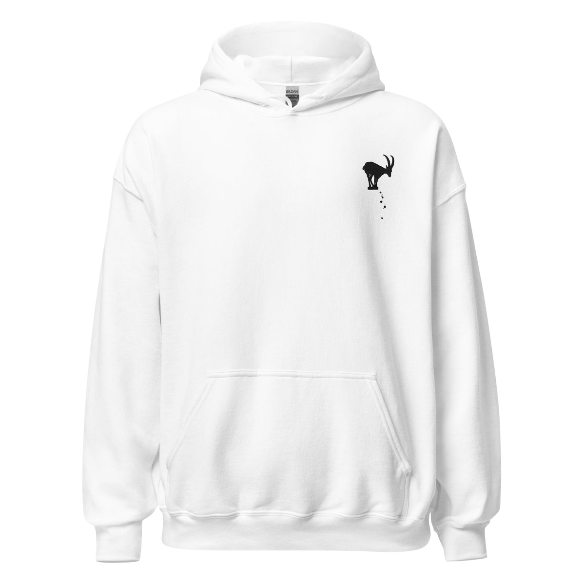 Embroidered Mountain Goat Hoodie
