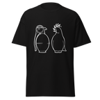 White War and Peace T Shirt - Black