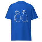 White War and Peace T Shirt - Royal Blue